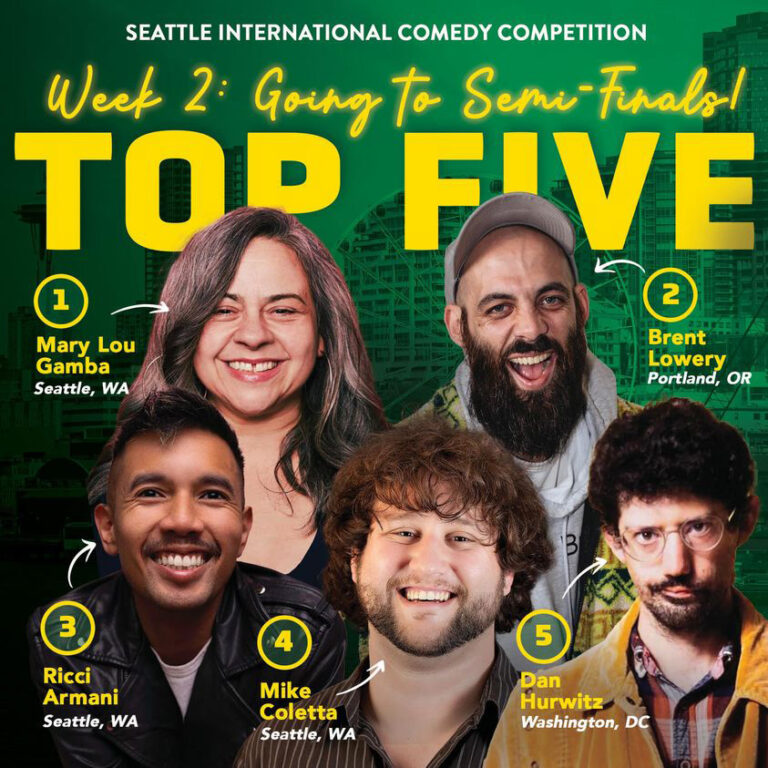 stand up comedy events seattle