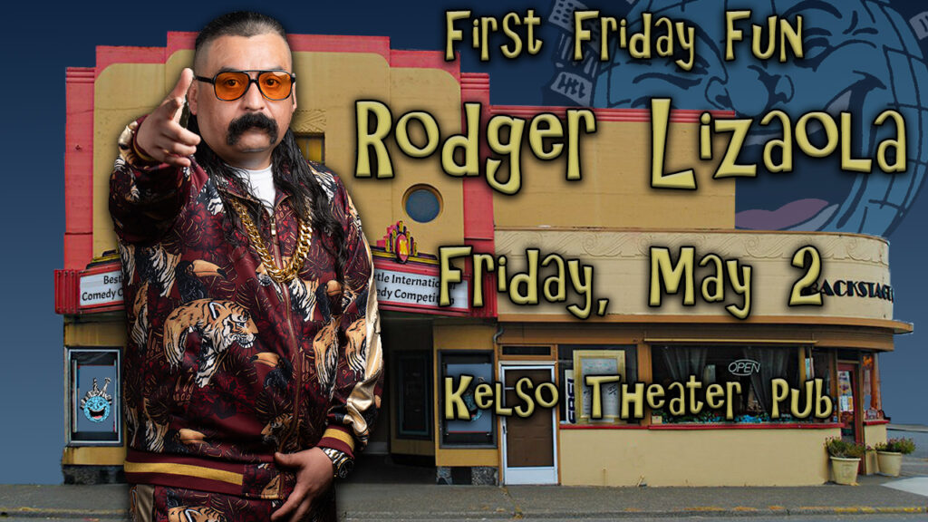 Rodger Lizaola at the Kelso Theater