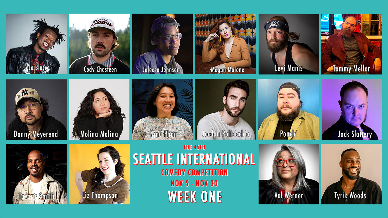 Announcing Week 1 Comedians